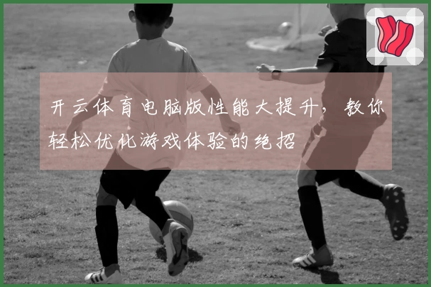 开云体育电脑版性能大提升，教你轻松优化游戏体验的绝招